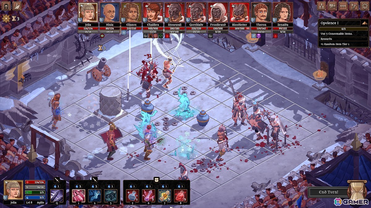 戦略的奥深さを備えた複雑なターン制タクティカルRPG「Bloodgrounds」が発表！デモ版が配信中の画像13
