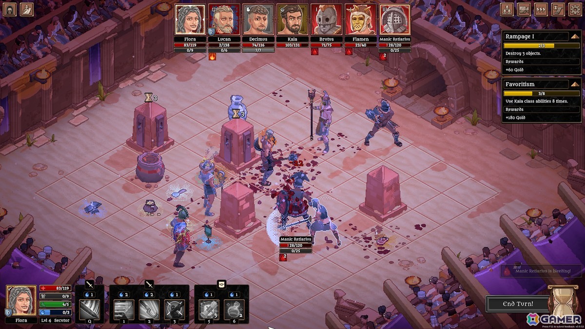 戦略的奥深さを備えた複雑なターン制タクティカルRPG「Bloodgrounds」が発表！デモ版が配信中の画像3