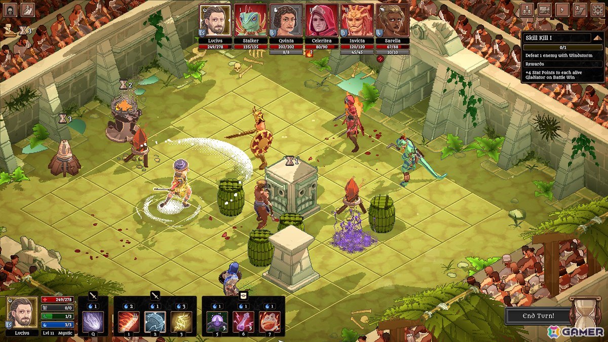 戦略的奥深さを備えた複雑なターン制タクティカルRPG「Bloodgrounds」が発表！デモ版が配信中の画像5