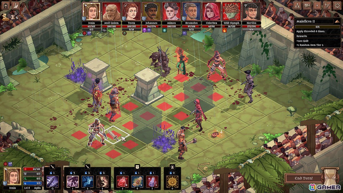 戦略的奥深さを備えた複雑なターン制タクティカルRPG「Bloodgrounds」が発表！デモ版が配信中の画像6