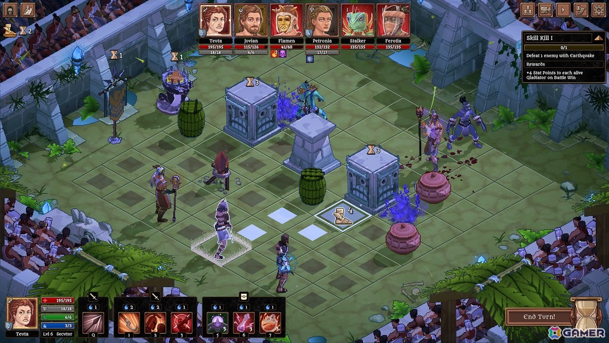 戦略的奥深さを備えた複雑なターン制タクティカルRPG「Bloodgrounds」が発表！デモ版が配信中の画像7