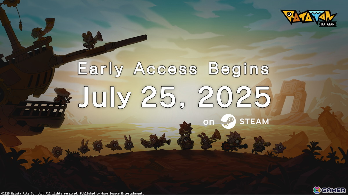 リズムローグライクアクションゲーム「ラタタン」7月25日よりSteamにてアーリーアクセス開始！の画像