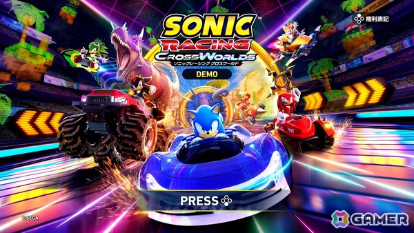「ソニックレーシング クロスワールド」一人でも白熱したレースを楽しめる“グランプリ”を先行プレイ！ライバルとの会話シーンではもしもの組み合わせもの画像1