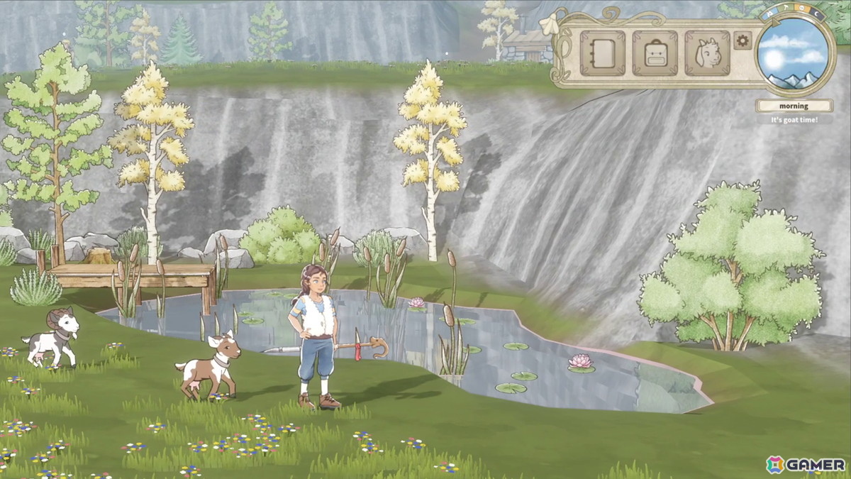 アルプスでのスローライフを楽しむ「ハイジがくれたもの 大自然アルプスに暮らす」のSteamストアページが公開！の画像11