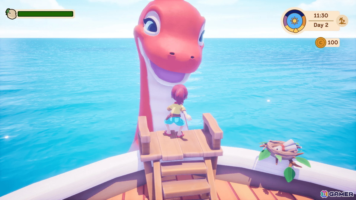 仲良しの恐竜と海を旅するスローライフアドベンチャー「Collector's Cove」の無料体験版が公開！Steamで2026年に発売予定の画像3