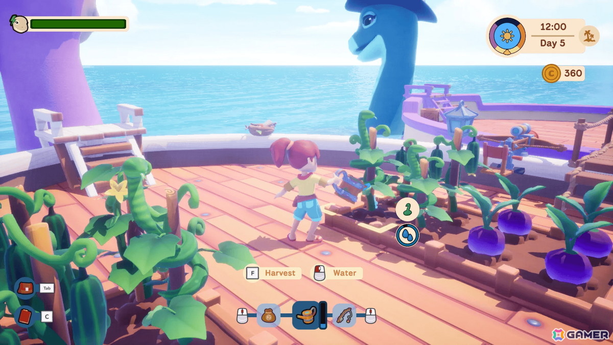仲良しの恐竜と海を旅するスローライフアドベンチャー「Collector's Cove」の無料体験版が公開！Steamで2026年に発売予定の画像6
