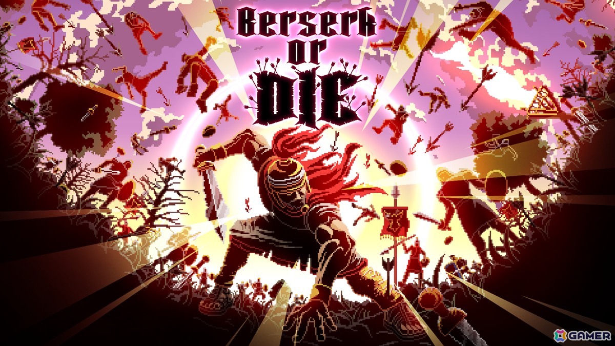 Nao Gamesによるキーボード連打型ハクスラゲーム「Berserk or Die」がSteamで発売!「Vampire Survivors」のponcleがパブリッシャーにの画像