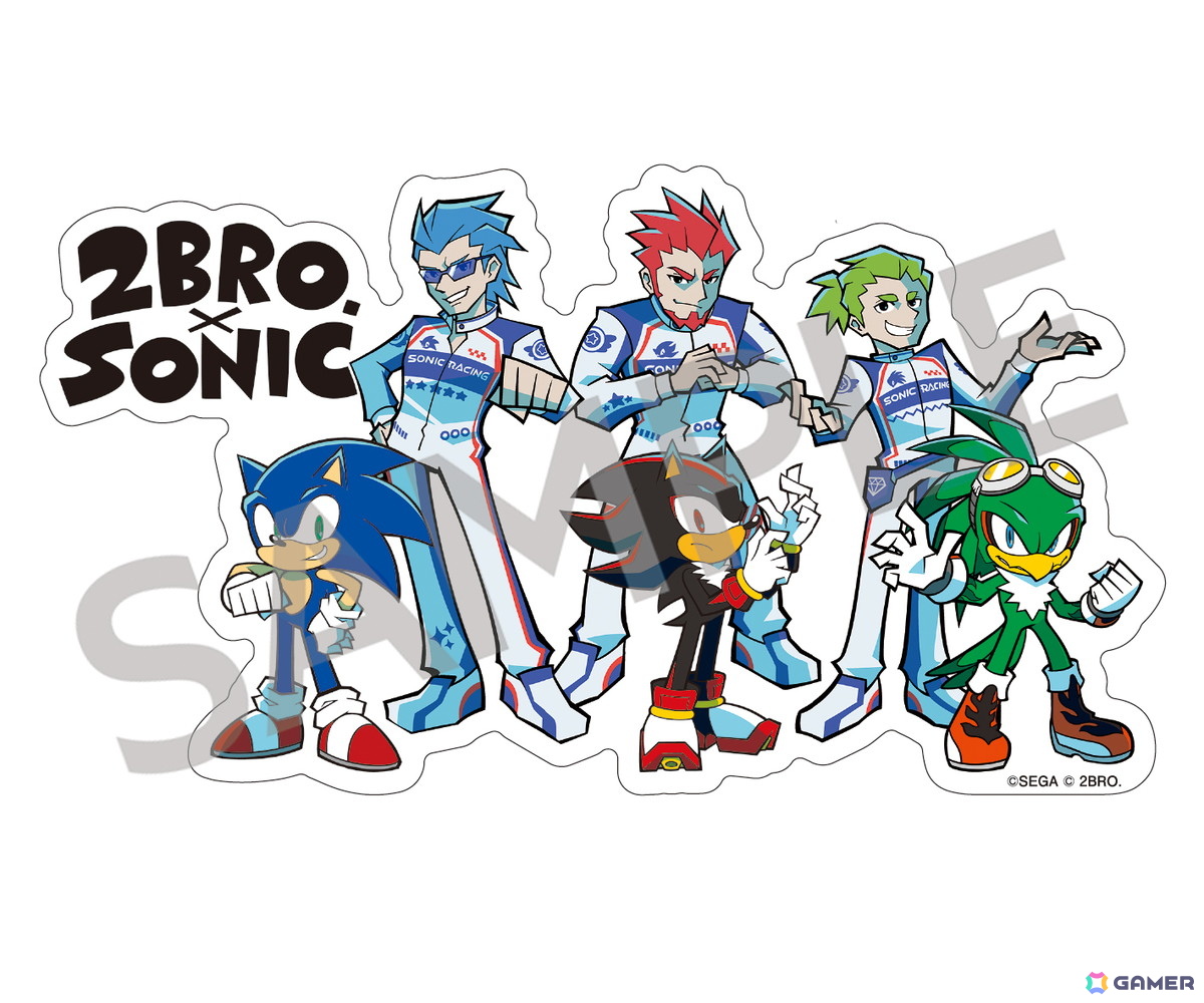 2BRO. × ソニック コラボステッカー