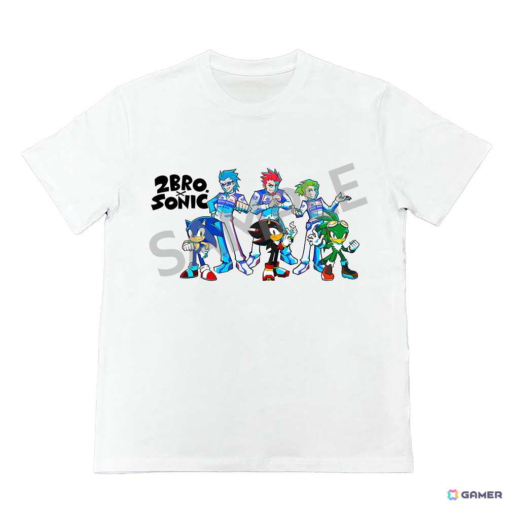 2BRO. × ソニック コラボオリジナルTシャツ