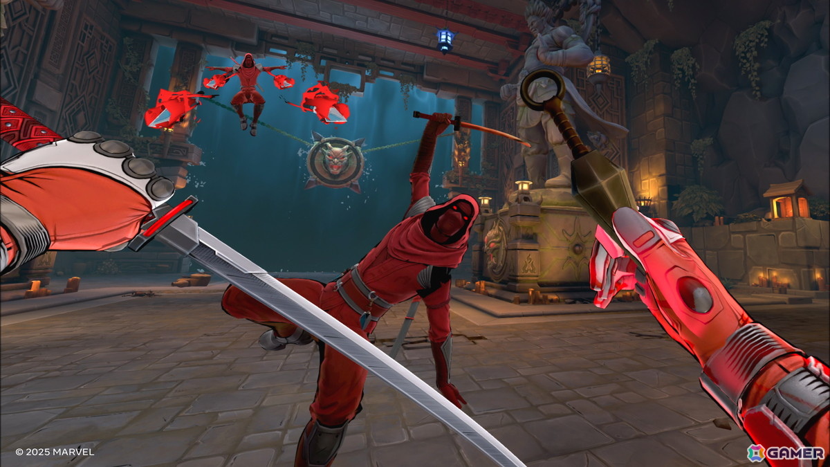 「マーベルデッドプール VR」Meta Quest 3/3Sで2025年後半に配信！デッドプールがハチャメチャアクションでマーベルユニバースのヴィランと対決の画像28