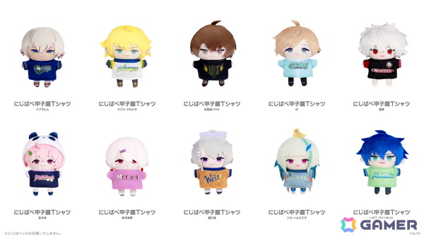 「にじさんじ甲子園2025」グッズが6月15日12時よりにじストアで販売！各チームのTシャツ＆レプリカチケットセットなど4種類の画像5