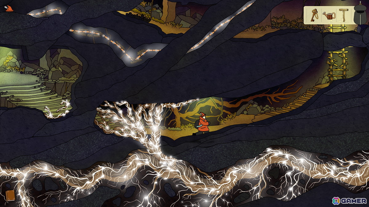 小さくなって森をめぐる手描きアートのパズルADV「The Guardian of Nature -命をつなぐ者-」がSteamで配信！の画像4