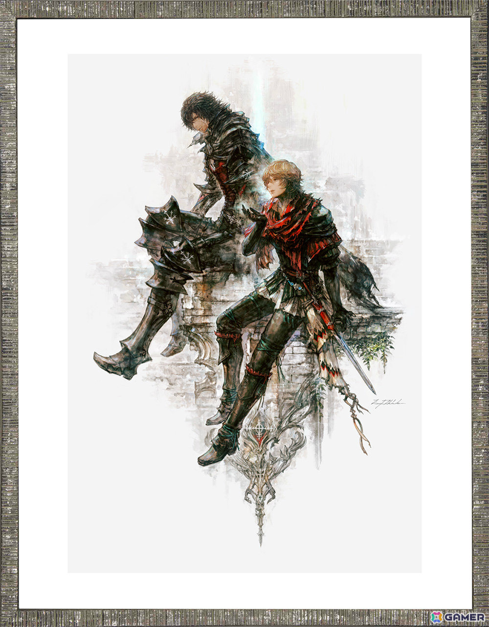 「FFXVI」唯一の公式世界設定本「LOGOS」が12月16日に発売!DLC2作品の公式画集や複製原画も登場の画像