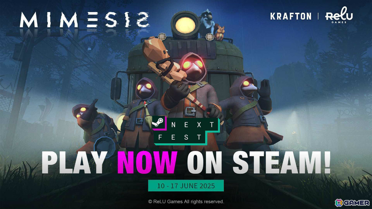 仲間を真似るAIが疑念と緊張感をもたらす4人協力型心理ホラーゲーム「MIMESIS」の体験版がSteam Nextフェスで配信!の画像