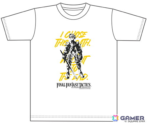 「ファイナルファンタジータクティクス - イヴァリース クロニクルズ」公式Xフォロー＆リポストキャンペーンが開催！抽選でキャラクターセリフ Tシャツなどが当たるの画像2