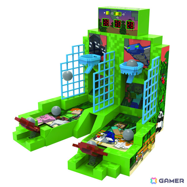「Minecraft」自宅で遊べるクレーンゲームやエアホッケー、ピンボールなどの予約販売が開始！の画像3