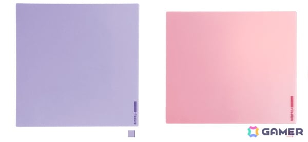 A5よりガラス製ゲーミングマウスパッド「AIMPAD glass 1.5」に青紫カラーとピンクカラーが追加！500×500mmサイズと490×420mmサイズ2種展開にの画像1