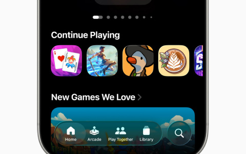 「iOS 26」で新たなアプリ「Apple Games」が登場！ダウンロードしたゲームのイベントやアップデート情報などを一括管理