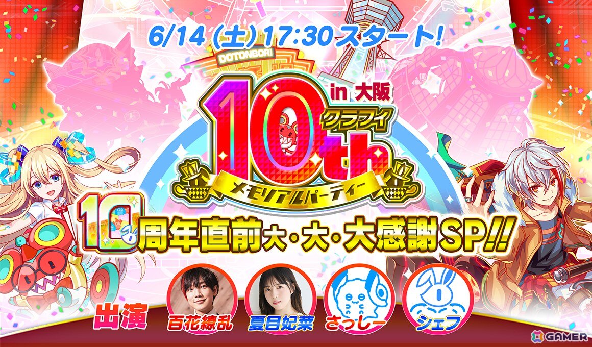 「クラッシュフィーバー」で10周年前夜祭が6月14日より開催！最大1,000連無料ガチャや最大ポリゴン10,000コが当たるドリームチャンスを実施の画像6