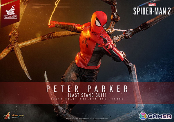 「Marvel's Spider-Man 2」よりラストスタンド・スーツを身にまとったスパイダーマンがホットトイズで立体化！の画像1