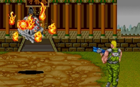 「アーケードアーカイブス スパイナルブレーカーズ」がPS4/Switchで6月12日に配信！ワッフル大佐となって人造生命体に寄生された敵を倒すアクションSTG