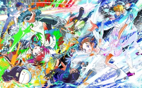 つるまいかだ先生による「メダリスト」×「機動戦士Gundam GQuuuuuuX」のコラボイラストが公開！