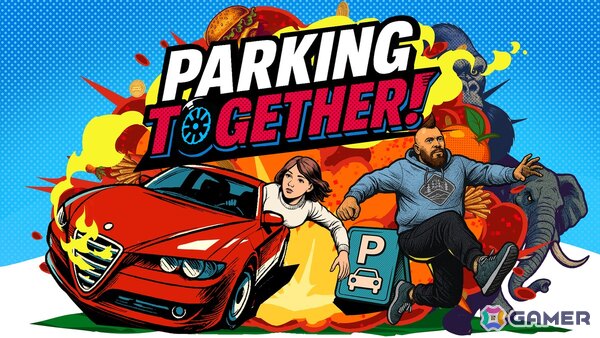 些細なすれ違いで即爆発！2人専用協力型駐車ゲーム「Parking Together!」の体験版がSteamにて公開中の画像1