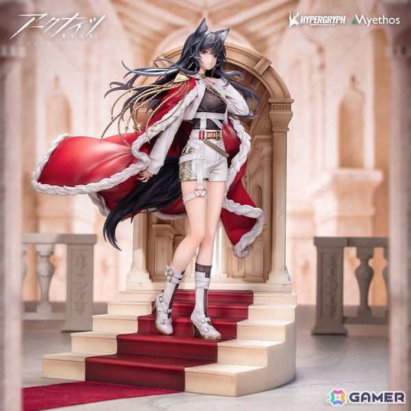 「アークナイツ」より「血掟テキサス 遺君VER.」が1/7スケールフィギュアで登場！大理石の階段を優雅に歩く姿を立体化の画像1