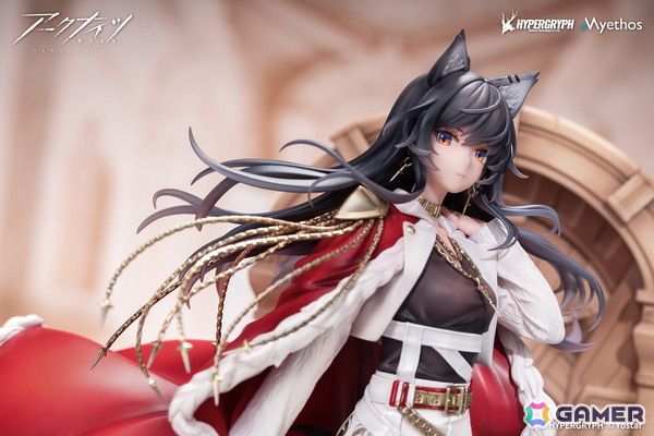「アークナイツ」より「血掟テキサス 遺君VER.」が1/7スケールフィギュアで登場！大理石の階段を優雅に歩く姿を立体化の画像2