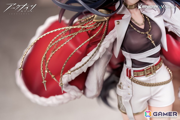 「アークナイツ」より「血掟テキサス 遺君VER.」が1/7スケールフィギュアで登場！大理石の階段を優雅に歩く姿を立体化の画像3
