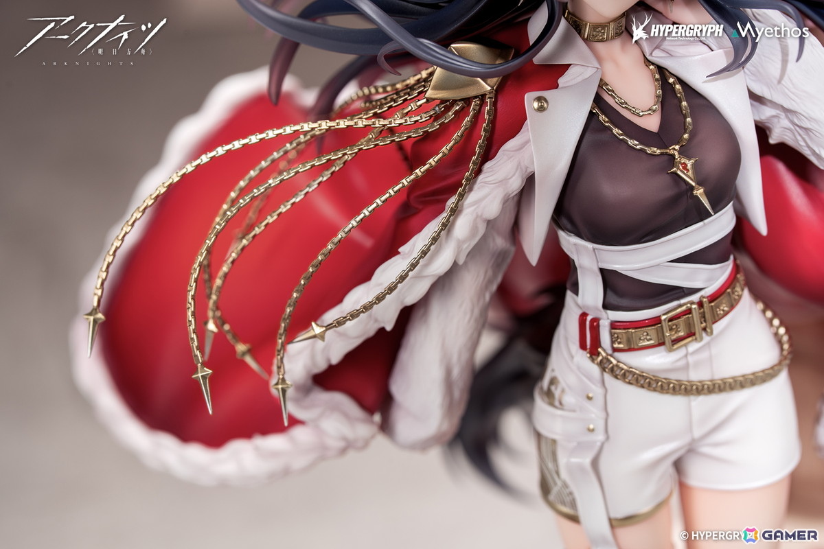 「アークナイツ」より「血掟テキサス 遺君VER.」が1/7スケールフィギュアで登場！大理石の階段を優雅に歩く姿を立体化の画像