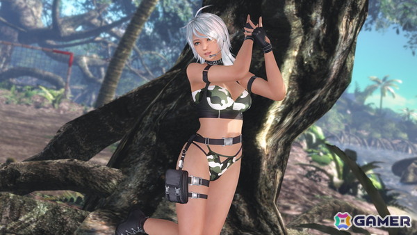 「DEAD OR ALIVE XVV」迷彩模様で濡れ透けも楽しめる新水着「ステルス・サバイバー」が登場！の画像10