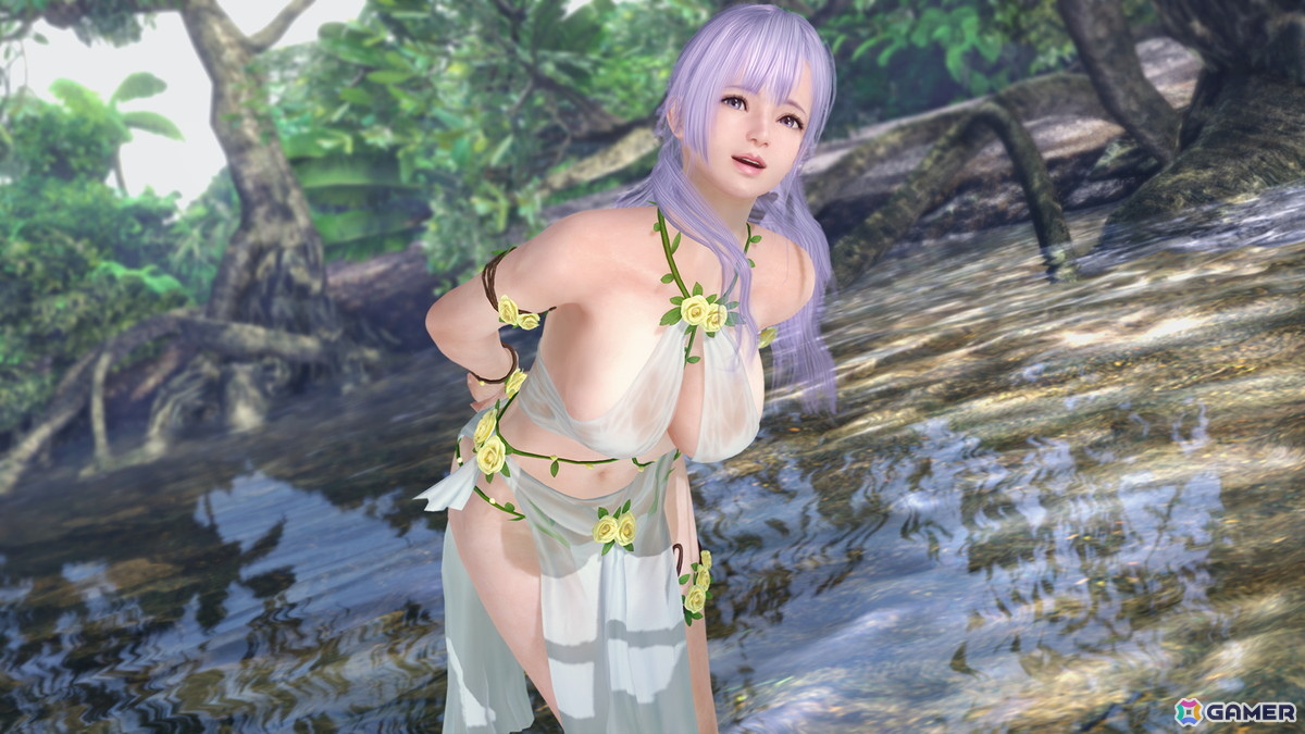「DEAD OR ALIVE XVV」迷彩模様で濡れ透けも楽しめる新水着「ステルス・サバイバー」が登場!の画像