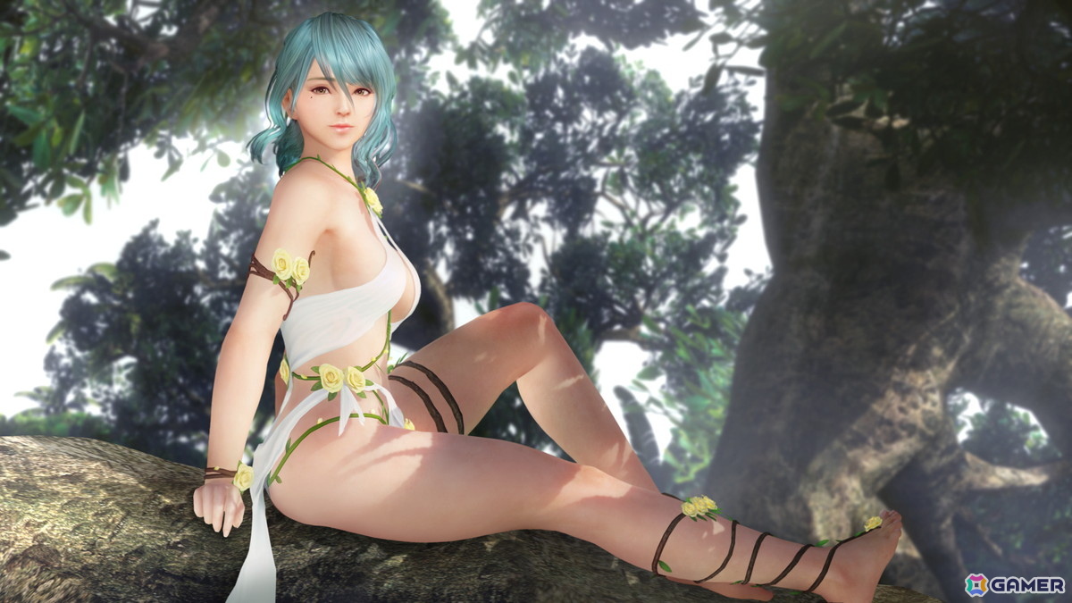 「DEAD OR ALIVE XVV」迷彩模様で濡れ透けも楽しめる新水着「ステルス・サバイバー」が登場!の画像