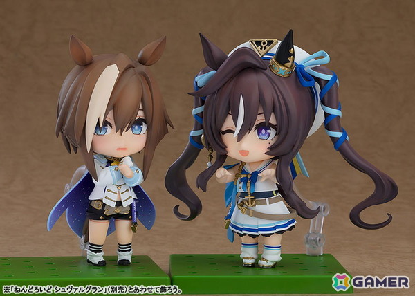 「ウマ娘 プリティーダービー」よりシュヴァルグラン、ヴィブロスがねんどろいどになって登場！の画像1