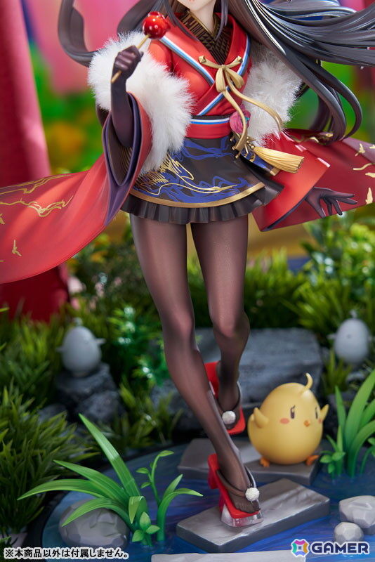 「アズールレーン」甘いリンゴ飴を手にした「能代」を華やかな衣装で立体化！の画像18