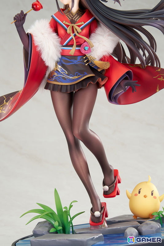 「アズールレーン」甘いリンゴ飴を手にした「能代」を華やかな衣装で立体化!の画像