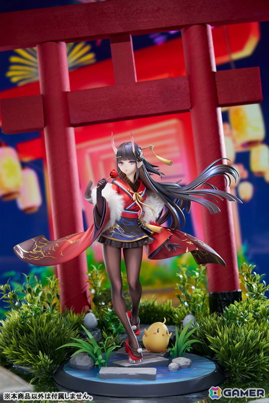 「アズールレーン」甘いリンゴ飴を手にした「能代」を華やかな衣装で立体化!の画像
