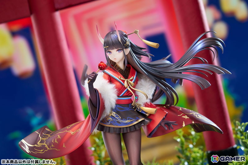 「アズールレーン」甘いリンゴ飴を手にした「能代」を華やかな衣装で立体化!の画像