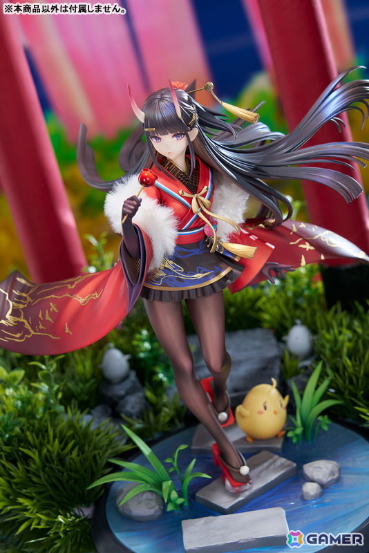 「アズールレーン」甘いリンゴ飴を手にした「能代」を華やかな衣装で立体化!の画像