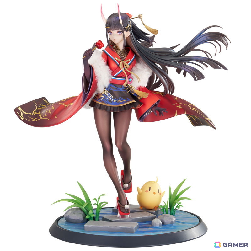 「アズールレーン」甘いリンゴ飴を手にした「能代」を華やかな衣装で立体化!の画像