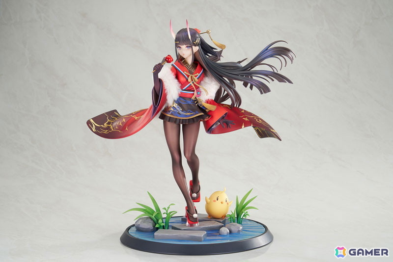 「アズールレーン」甘いリンゴ飴を手にした「能代」を華やかな衣装で立体化!の画像