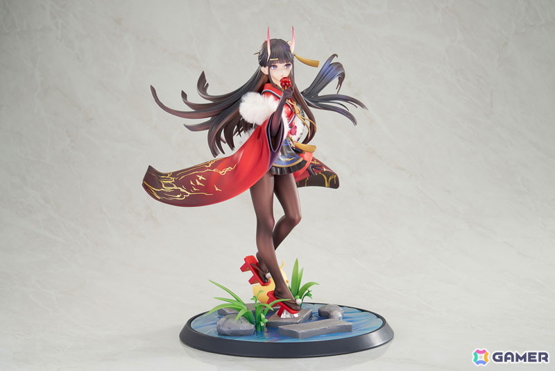 「アズールレーン」甘いリンゴ飴を手にした「能代」を華やかな衣装で立体化!の画像