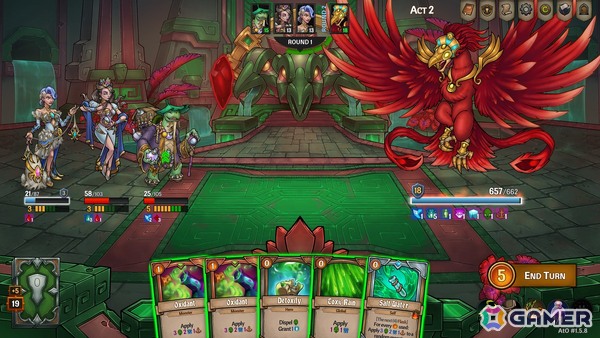 協力型デッキ構築ローグライト「Across the Obelisk」にてヒーローパック「Tulah, the Spider Queen」＆ダンジョンパック「The Sunken Temple」が配信！の画像