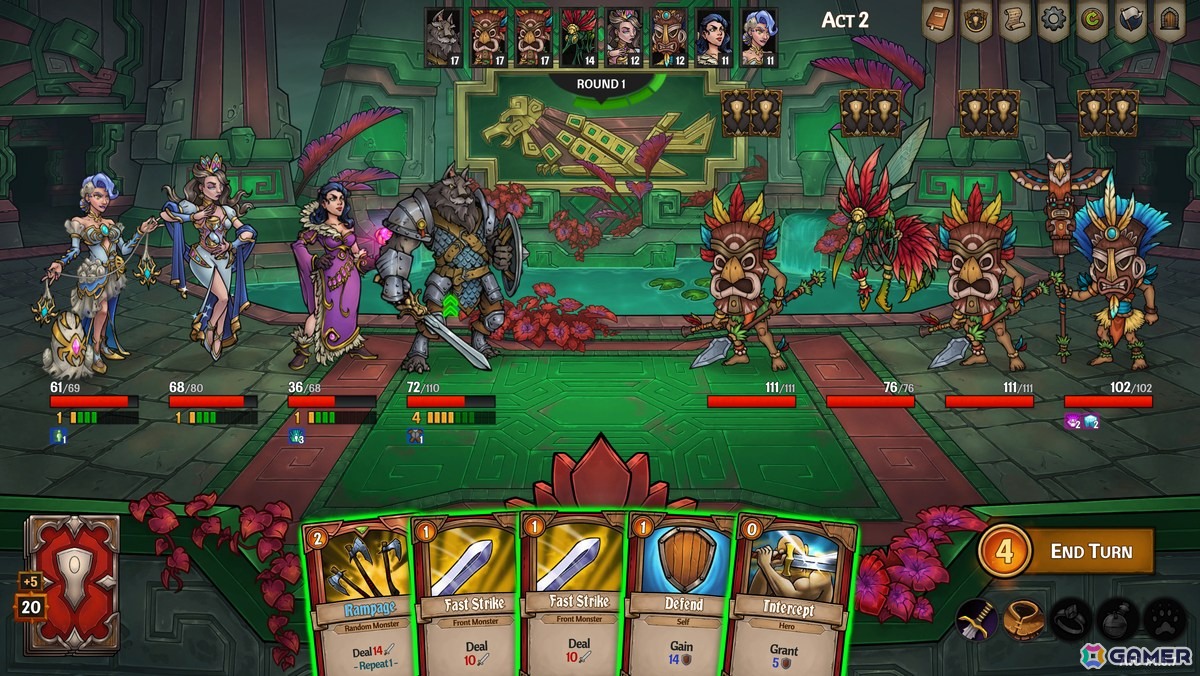 協力型デッキ構築ローグライト「Across the Obelisk」にてヒーローパック「Tulah, the Spider Queen」＆ダンジョンパック「The Sunken Temple」が配信！の画像4