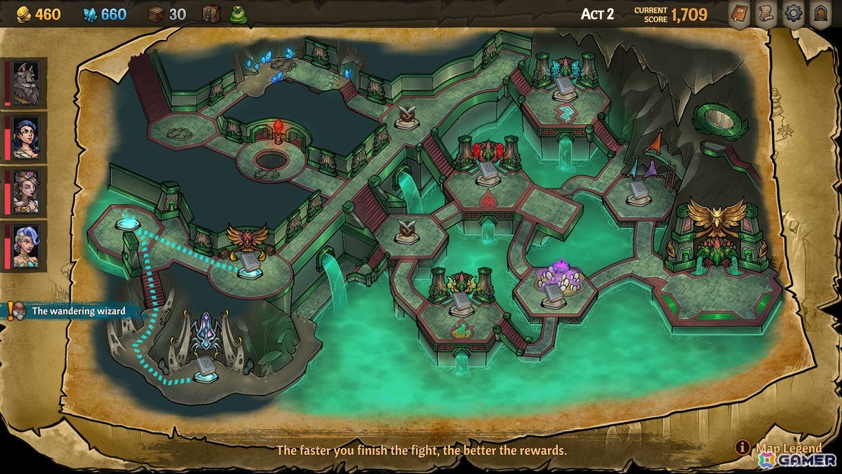 協力型デッキ構築ローグライト「Across the Obelisk」にてヒーローパック「Tulah, the Spider Queen」＆ダンジョンパック「The Sunken Temple」が配信！の画像5