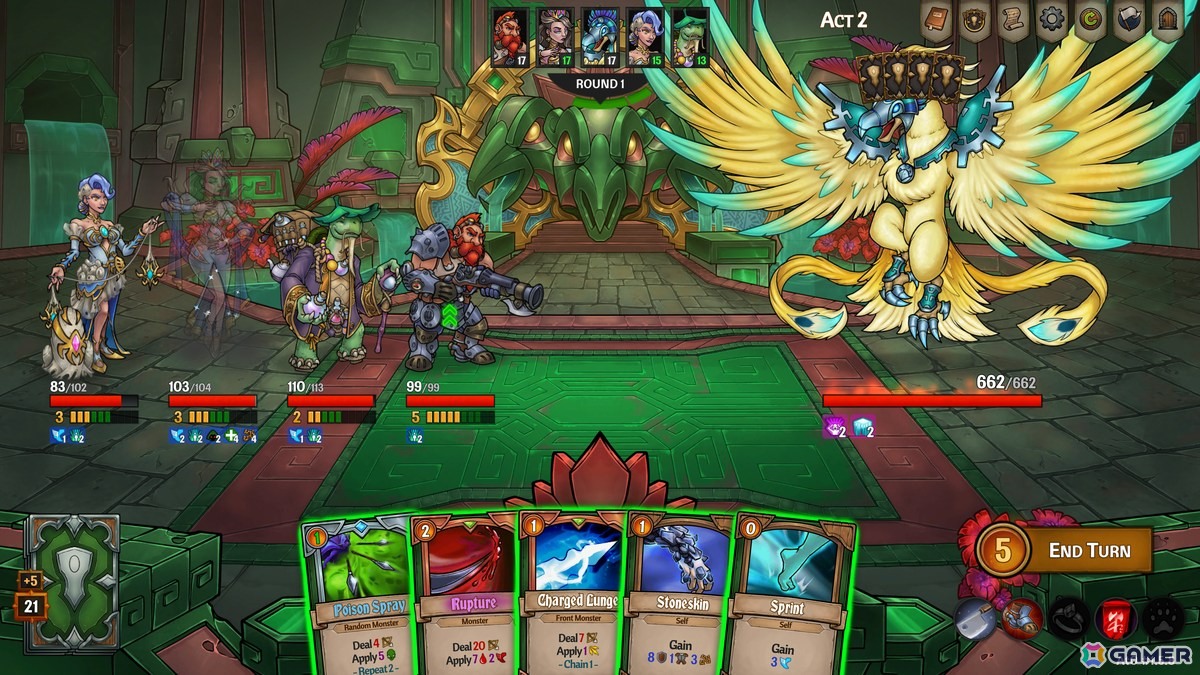 協力型デッキ構築ローグライト「Across the Obelisk」にてヒーローパック「Tulah, the Spider Queen」＆ダンジョンパック「The Sunken Temple」が配信！の画像
