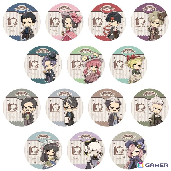 カプコンカフェ 池袋店＆梅田店での「大逆転裁判」シリーズとのコラボ