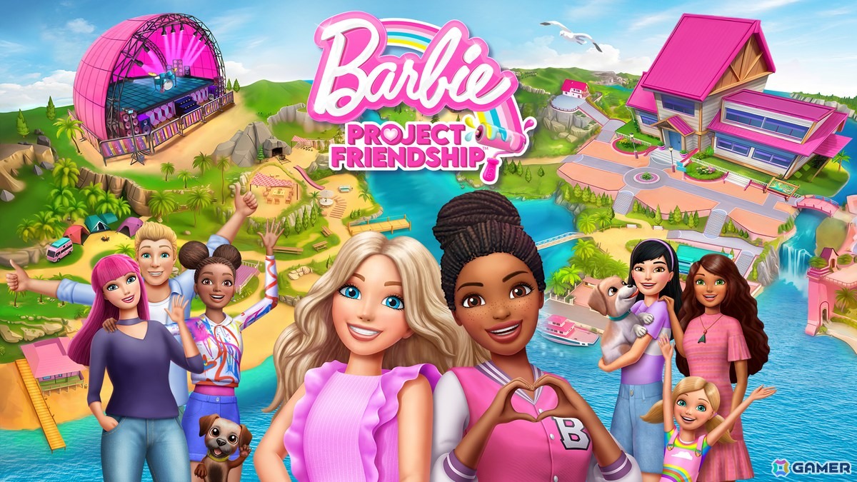 「Barbie Project Friendship」PS5/PS4/Switchで配信！Switch向けパッケージ版は6月19日にリリースの画像