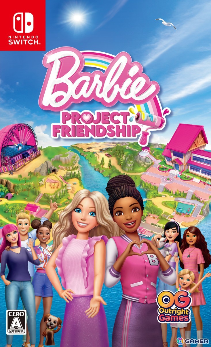 「Barbie Project Friendship」PS5/PS4/Switchで配信！Switch向けパッケージ版は6月19日にリリースの画像